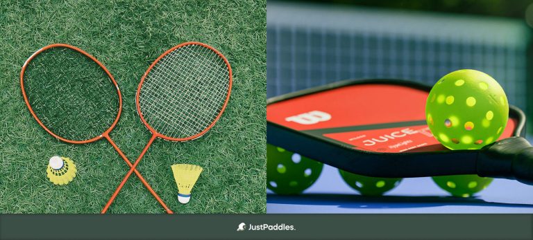 Is Pickleball Badminton