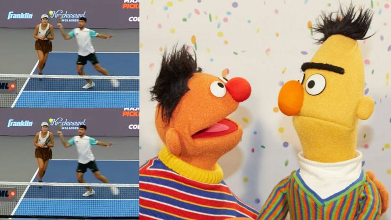 What is a Bert And Ernie in Pickleball