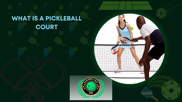 what is a pickleball court