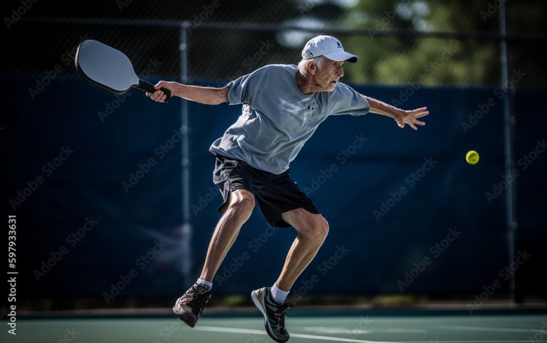 What is It Called When You Hit the Ball in Midair Pickleball