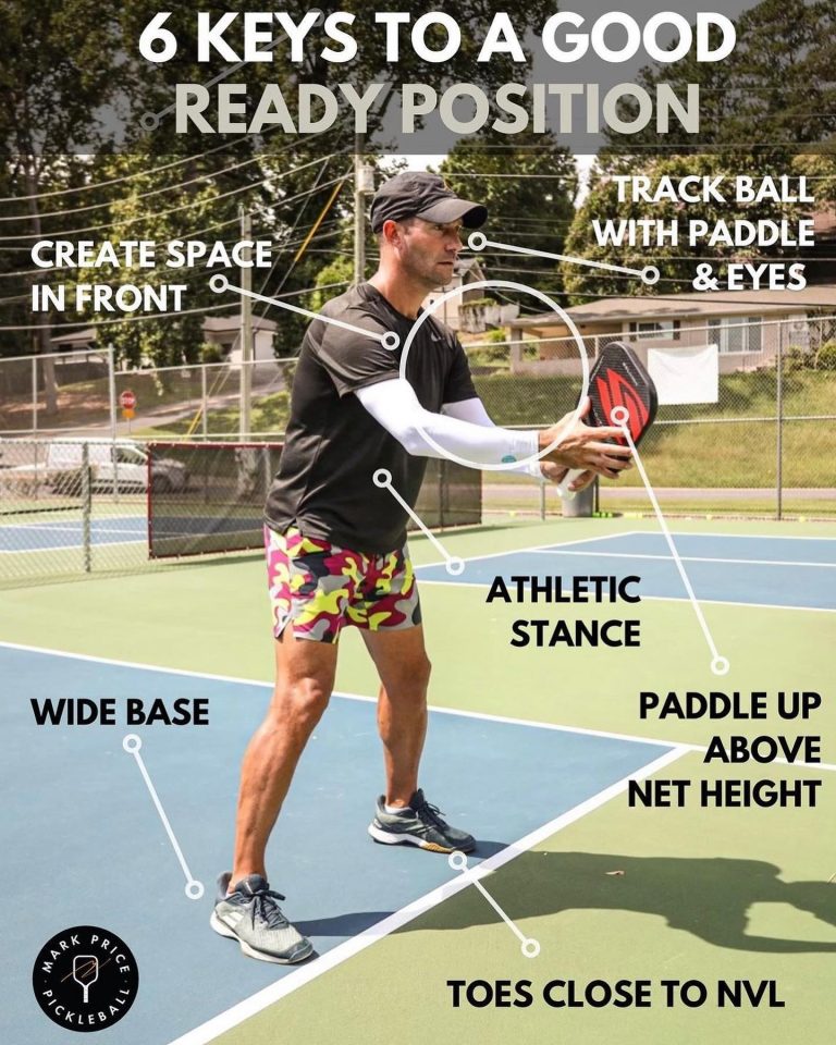 What is the Ready Position in Pickleball