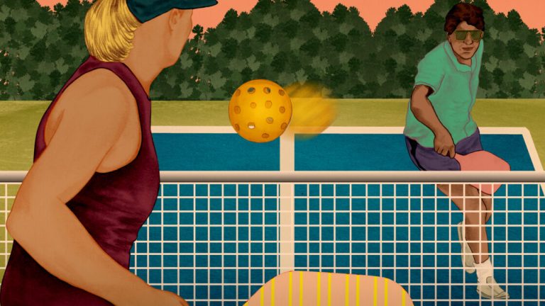 When to Hit the Pickleball off the Bounce